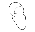 72122AJ09A - HVAC: Lever for Subaru: Legacy, Outback Image