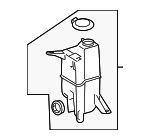 853150C060 - Body: Reservoir Assembly for Toyota: Tundra Image