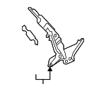 8W6823301D - Body: Hinge for Audi: A5 Quattro, A5 Sportback, RS5, RS5 Sportback, S5, S5 Sportback Image