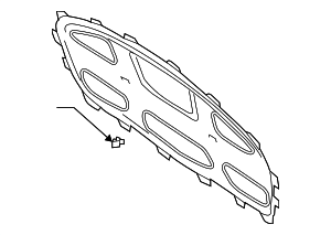 8W6863825B - Body: Hood Insulation Pad for Audi Image