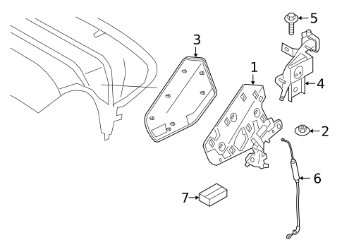 Attaching Components for 2021 BMW Z4 #0