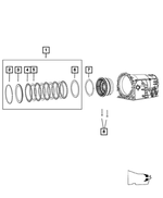 52107979AA - NAG1; W5A580; 5-Speed; Automatic Transmission: Snap Ring for Mopar Image