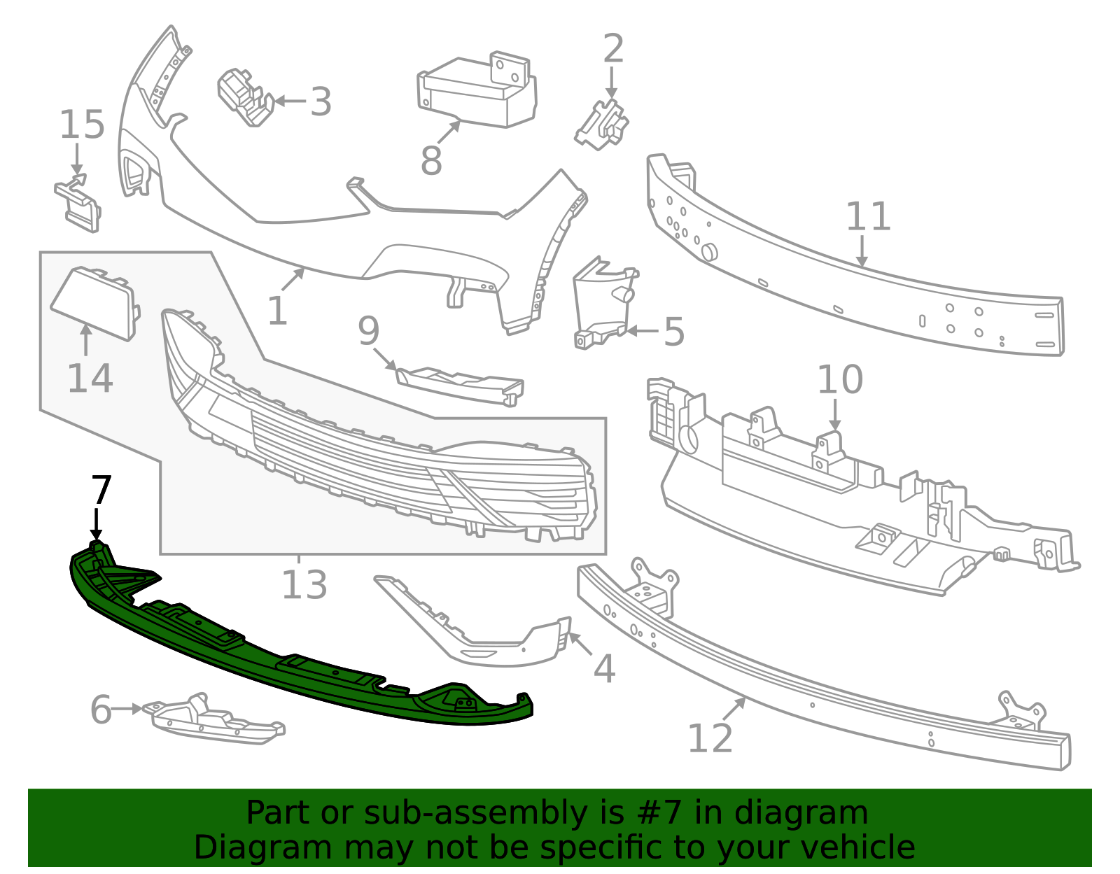 2024-2026 Acura ZDX Valance Panel 85785190 | OEM Parts Online