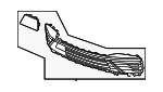 85785168 - Body: Lower Grille for Acura: ZDX Image