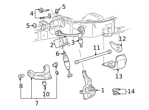 Suspension, Springs & Related Components for 2001 Ford Explorer Sport Trac #0