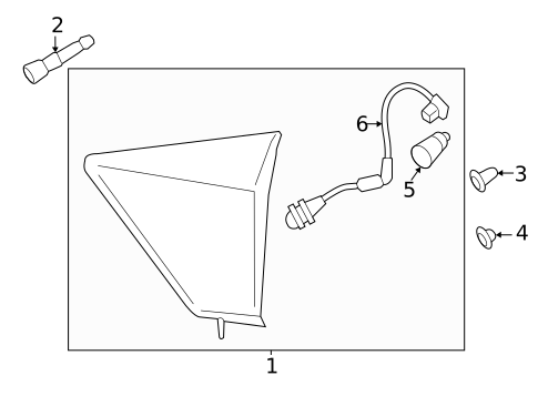 Backup Lamps for 2017 Ford Escape #0