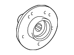 2103370045 - Brakes: Hub for Mercedes-Benz Image