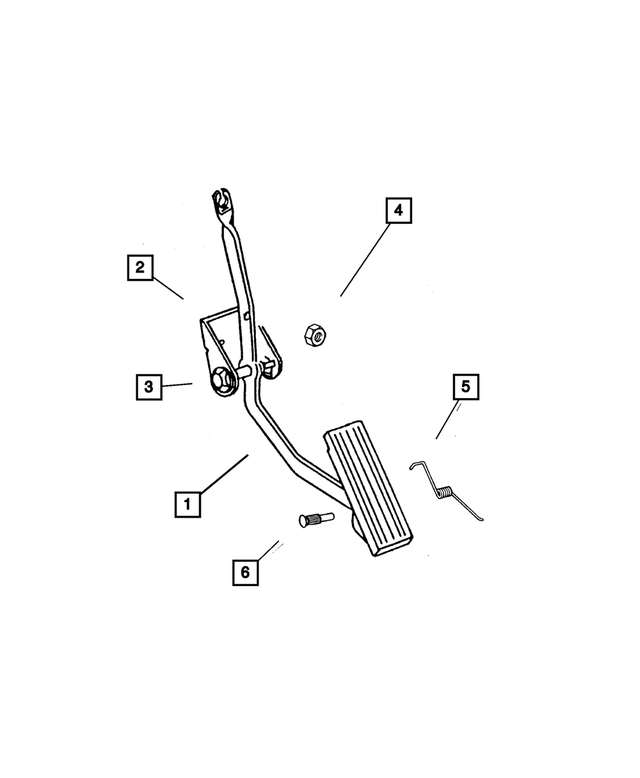 52078653 - Fuel: Accelerator Pedal Bushing for Mopar Image