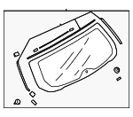 63011AJ10A - : Lift Gate Glass for Subaru: Outback Image