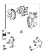 RL070908AC - Steering: Power Steering Pump for Mopar Image