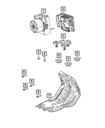 68461644AC - : Anti-Lock Brake System Module for Jeep: Gladiator Image