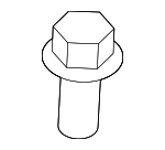 BC1D56145 - Body: Bumper Cover Clip for Mazda Image