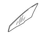 5706A886 - : Door Glass for Mitsubishi: Lancer Image