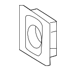 8553660150 - Body: Rear Power Outlet Bezel for Toyota: 4Runner Image