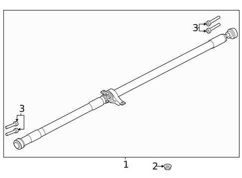 Drive Shaft for 2021 Lincoln Corsair #0