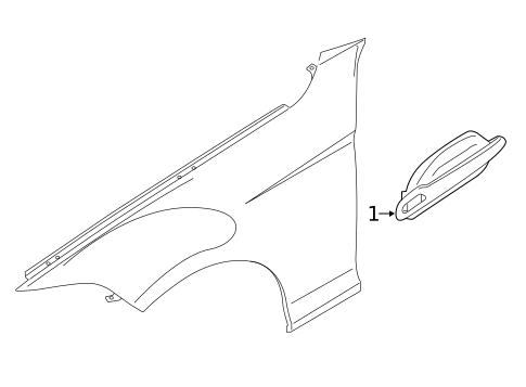 Exterior Trim - Fender for 2016 BMW 228i #0