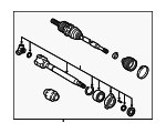 4342048180 - Driveline &amp; Axles: Axle Assembly for Toyota: Venza Image