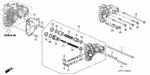 22743PG4000 - Transmission - Automatic: PIPE, THIRD CLUTCH for Acura Image