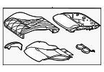 23291089059H07 - : Cushion Assembly for Mercedes-Benz Image