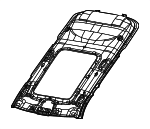 7QC70WT3AA - Body: Headliner for Jeep: Grand Cherokee L Image