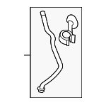 925901FC0A - HVAC: Drain Hose for Nissan Image