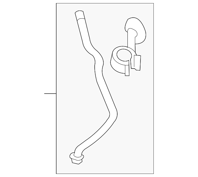 Drain Hose - Nissan (92590-1FC0A)