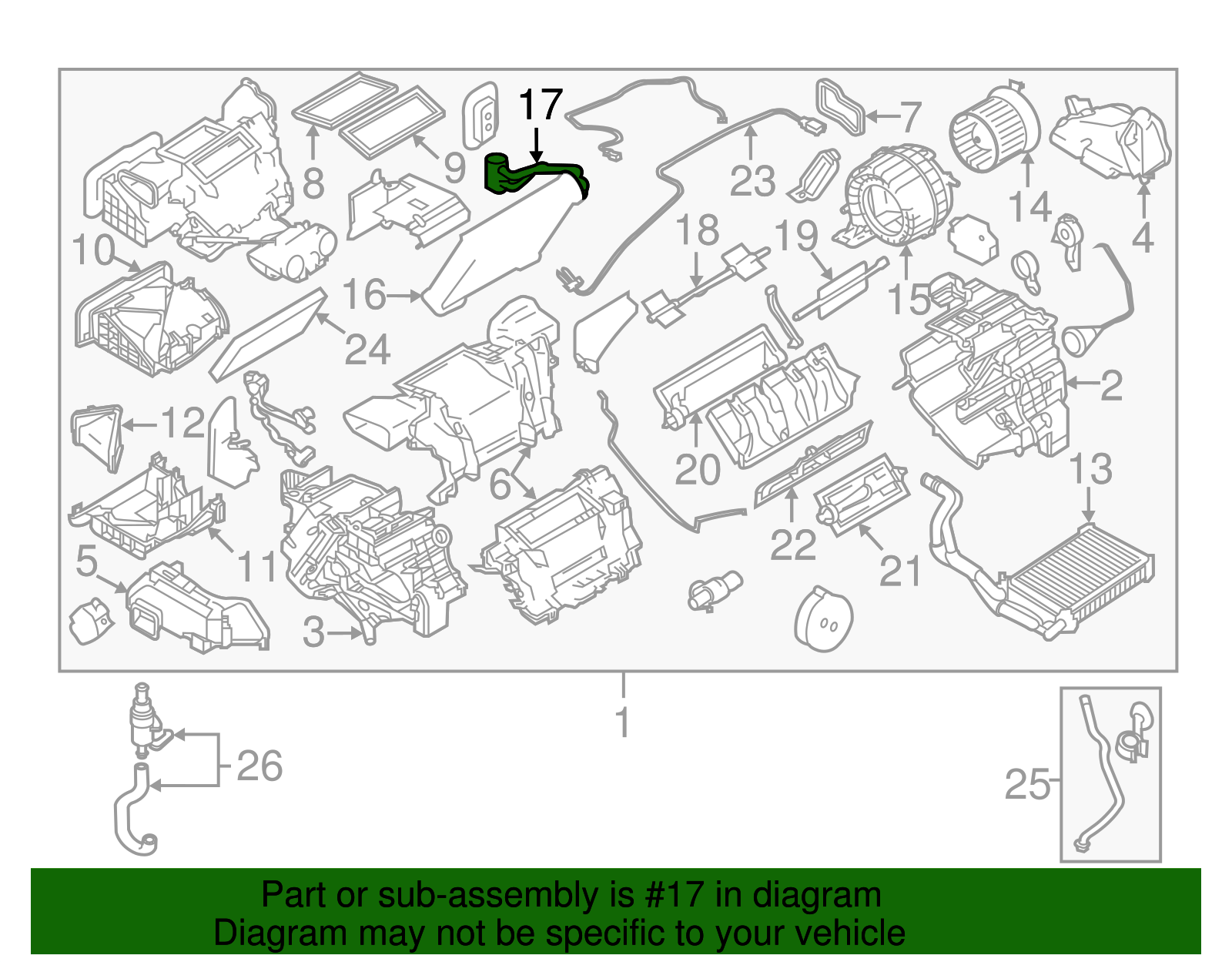 Expansion Valve - Nissan (92200-3DF0C)