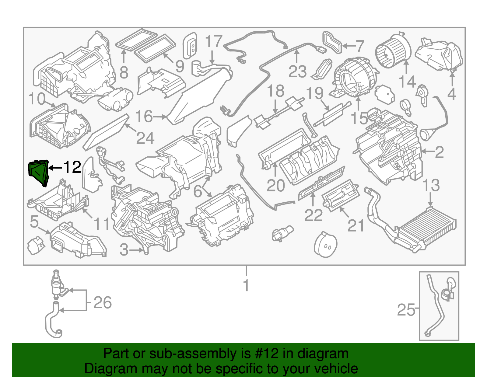 27245-1FC0A - Intake Case | Anicra Nissan Parts