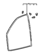 6786252090 - : Door Weather-Strip for Scion: xA Image