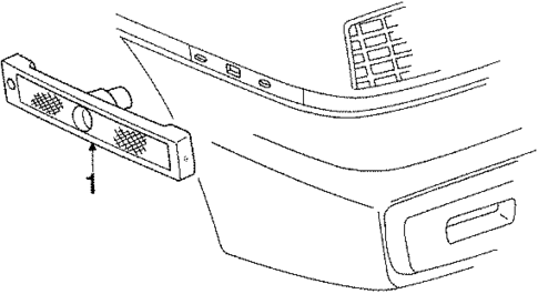 Side Marker Lamps for 1986 Pontiac Fiero #1