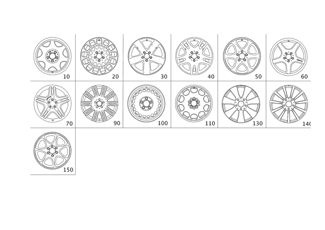 66474221 - Wheels: Disc Wheel for Mercedes-Benz Image image