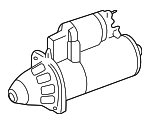 2E911023L - Electrical: Starter for Audi Image