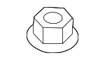 9YB040811 - Suspension: Suspension Shock Absorber Nut for Mazda Image