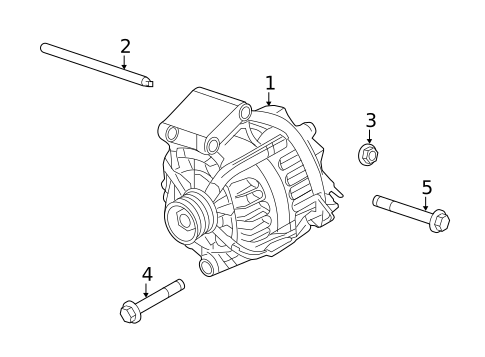 Alternator/Generator & Related Components for 2012 Ford Fiesta #0