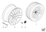36116783285 - : Light Alloy Rim 36907111 for BMW Image