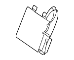 9100715 - Body: Seat Lumbar Support Cushion for Mercedes-Benz Image