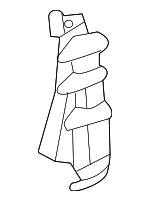 LR031628 - Body: Front Guide for Land-Rover Image