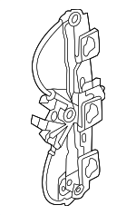 LR165916 - Body: Window Regulator for Land-Rover Image