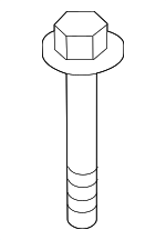 7146888626 - Suspension: Rear Upper Control Arm Adjust Bolt for BMW Image