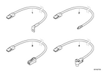 61119158105 - Vehicle Electrical System: Rep. Wire B+ Fuse Box, Engine Bay for Mini Image