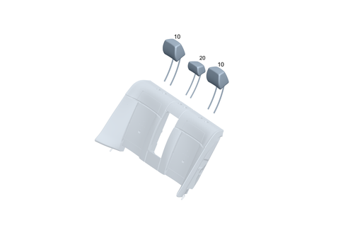 Head Restraint for 2026 Mercedes-Benz AMG GT 63 #0