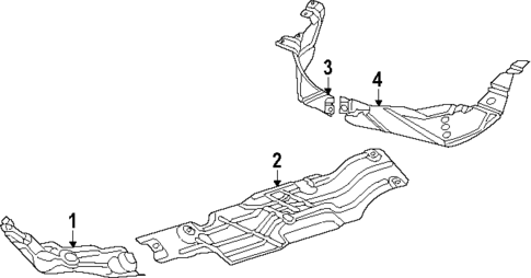 Heat Shields for 2025 Ram 1500 #0