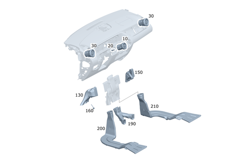 Air Ducting for 2019 Mercedes-Benz GLA45 AMG #0
