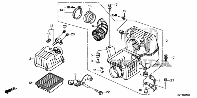Air Cleaner for 2012 Honda CR-Z #0