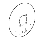 15911567 - Brakes: Backing Plate for GM Image