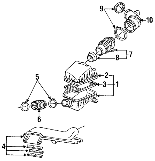 KL0213735A - : Air Duct Clamp for Mazda Image