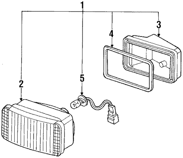 2615630P00 - : Lens for Nissan Image