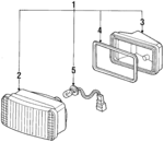 2672530P00 - : Bulb for Nissan Image