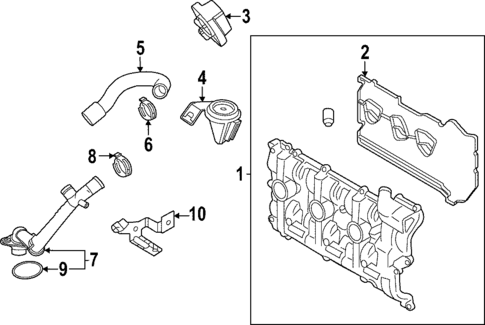 Valve & Timing Covers for 2022 Porsche 911 #0