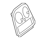 22268000758T16 - Body: Rear Cover for Mercedes-Benz Image